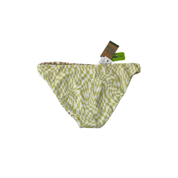 Volcom Limeade Check Her Out Reversible Hipster Bikini Bottoms Size XL NWT $48 - Picture 2 of 6